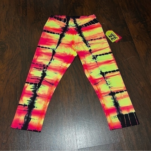 Zumba Tie Dye For Zumba Capri Leggings & Sport Bra Set Medium - Oh Orange NWT - Picture 8 of 16